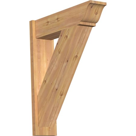 Ekena Millwork Traditional Traditional Smooth Outlooker, Western Red Cedar, 7 1/2"W x 28"D x 34"H OUT08X28X34TRA01SWR